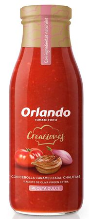 Tomate frito creaciones Orlando 495g receta dulce