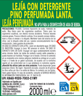 Lejía Lanta 2l densa con detergente pino