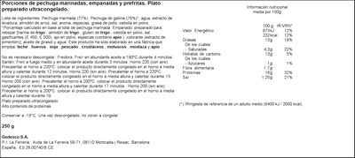 Pechuga Maheso 250g super crispy estilo Kentucky