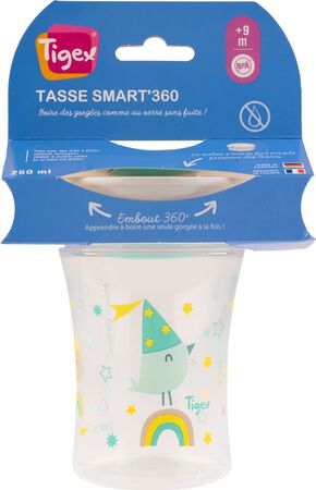 Vaso para beb&eacute; Tigex 260ml