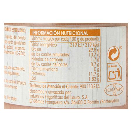 Paté a la pimienta Alipende 160g