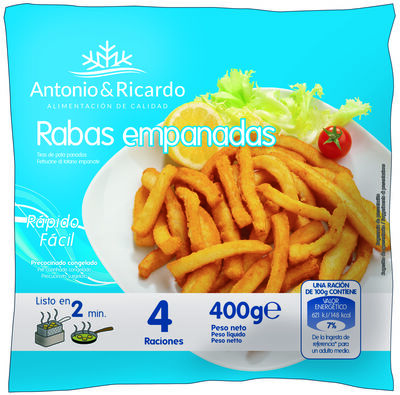 Rabas empanadas Antonio y Ricardo 400gr