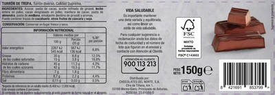 Pralin&eacute; de trufa Alipende 150g