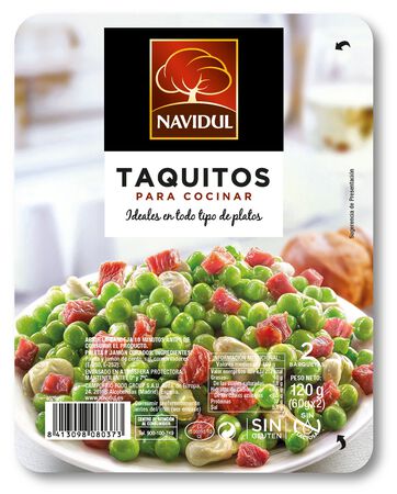 Taquitos de jamón Navidul 120g