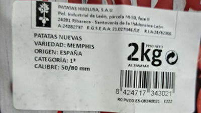 Patata roja bolsa 2kg