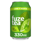 Refresco de t&eacute; verde con lima y menta Fuze Tea 33cl
