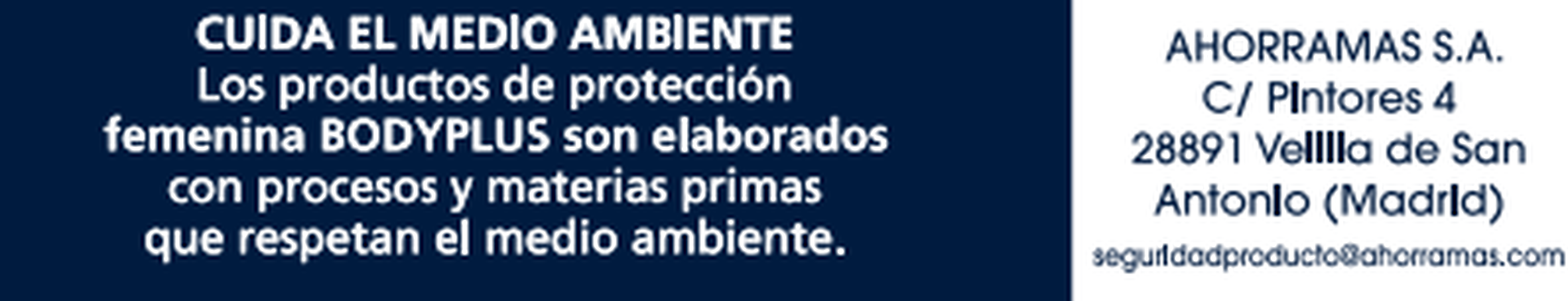 Compresas Bodyplus 10 uds noche