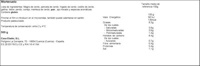 Morteruelo Eladio 500g