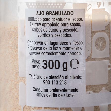 Ajo Alipende 300g en polvo