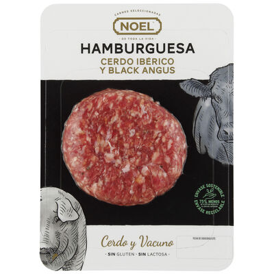Hamburguesa de cerdo y angus Noel 150g