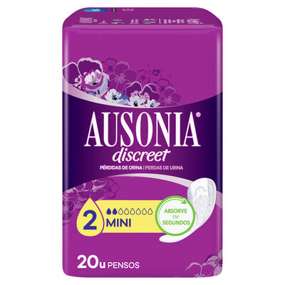 Compresas de incontinencia Ausonia Discreet 20 uds mini