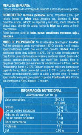 Merluza Empanada Alipende 510G