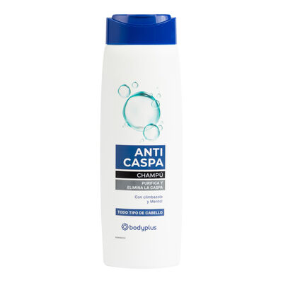 Champú anticaspa men Bodyplus 400ml