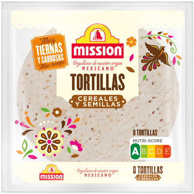 Tortilla 8 ceral-semillas Mission 320g