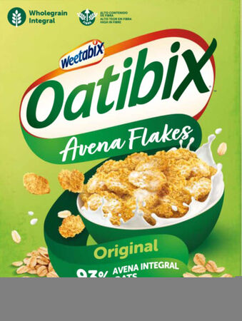 Cereales integrales Oatibix 550g avena flakes