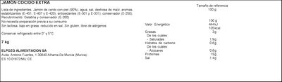 Lote: 250gr Jamón cocido + 250gr Pechuga pavo+250gr Queso