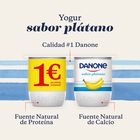 Yogur Danone pack 4 plátano