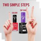 Esmalte de u&ntilde;as Rimmel top coat Super Gel 2&ordf; fase