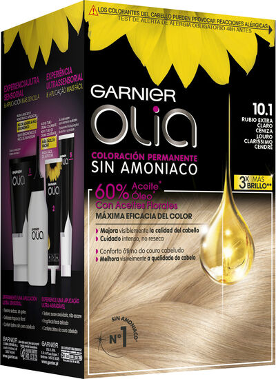 Tinte Olia Garnier Nº10.1 Rubio Extra Claro Sin Amoniaco