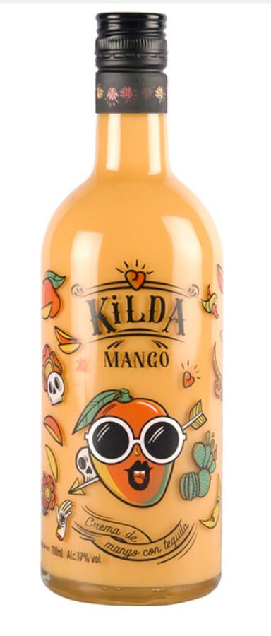 Licor crema Mango con tequila Kilda 700ml