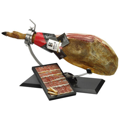 Jamón raza duroc Batalle al corte