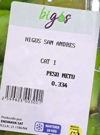 Higo bandeja