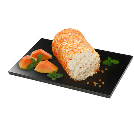 Queso rulo El Pastor con papaya