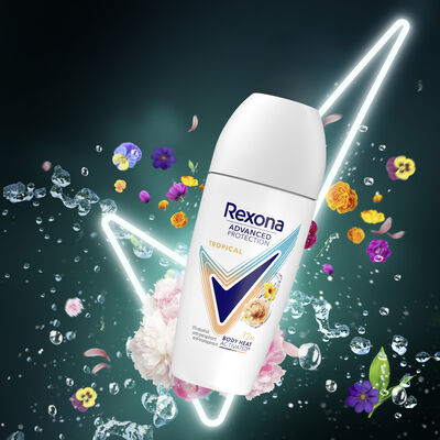 Desodorante Roll-On 75 h Rexona 50 ml Tropical