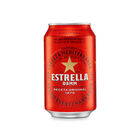 Cerveza rubia especial Estrella Damm lata 33cl