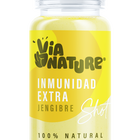Zumo Shot Via Nature 100ml Inmunidad Jengibre