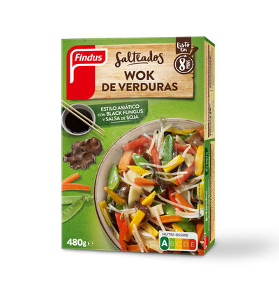 Wok de verduras Findus 480g