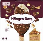 Helado H&auml;agen-Dazs Crunchy Macadamia Nut Brittle 3x80ml