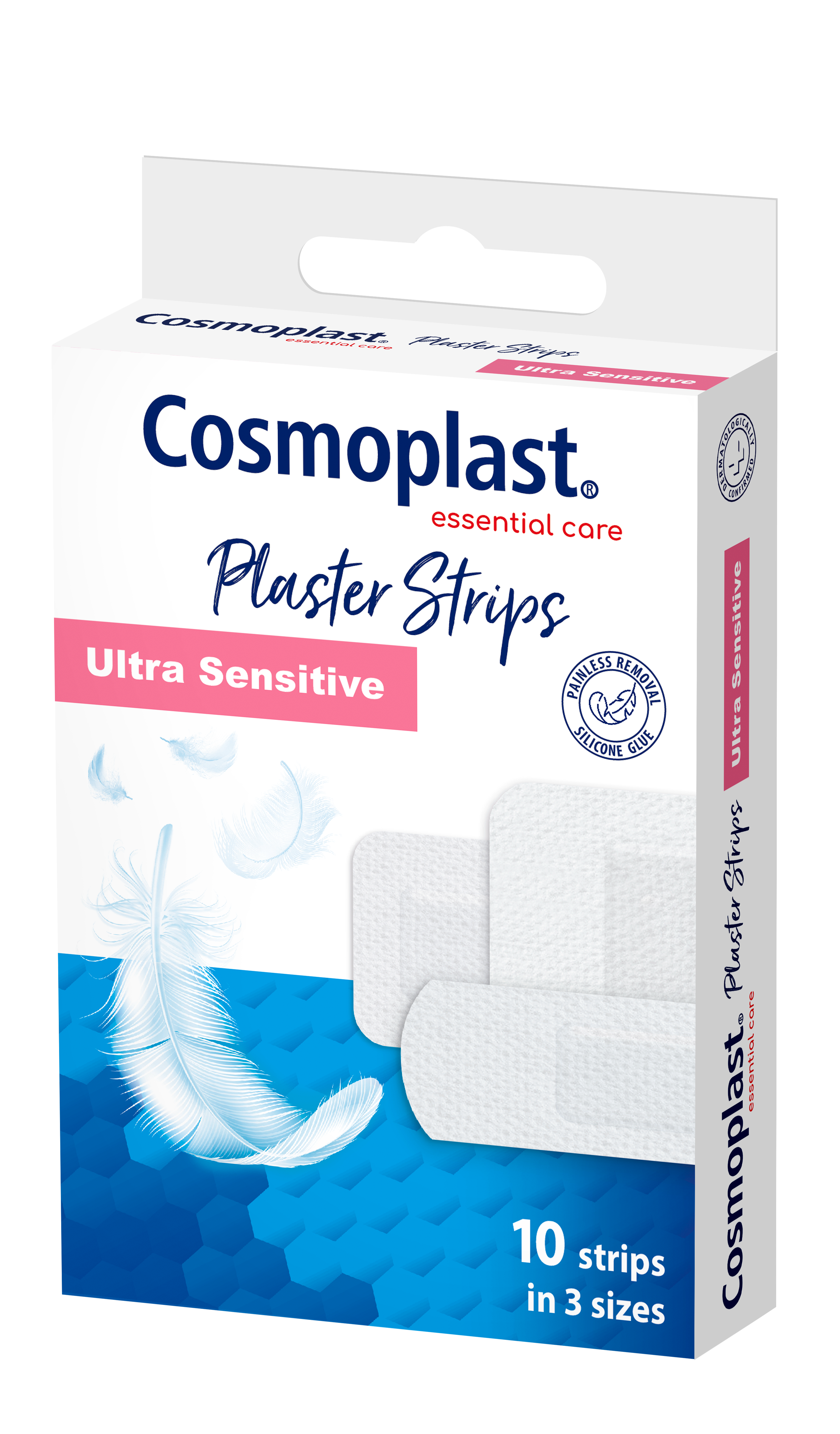 Apósitos Cosmoplast ultrassensitive 10 unidades