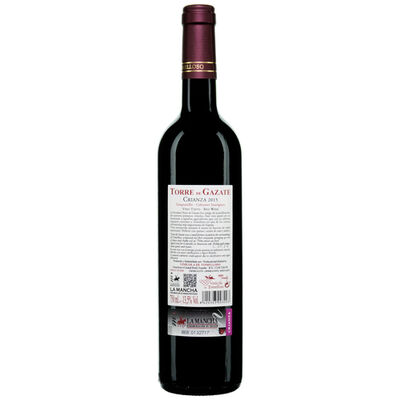 Vino tinto DO La Mancha Torre de Gazate crianza