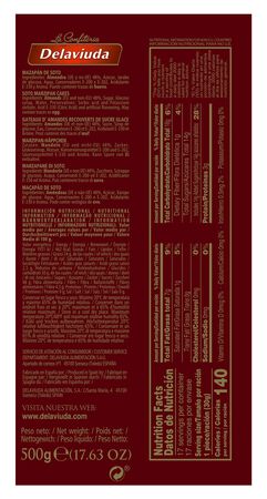 Mazap&aacute;n de soto Delaviuda 500g