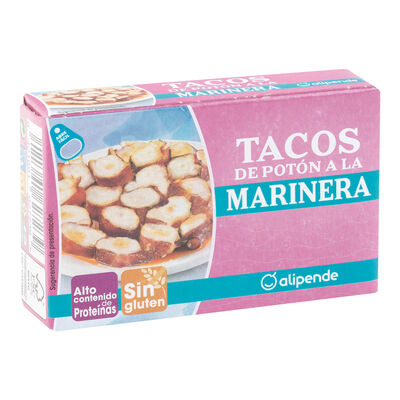 Tacos de pot&oacute;n a la marinera Alipende 72g