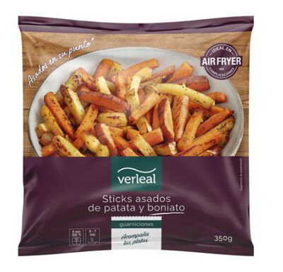 Stick asado de patata y boniato Verleal 350g