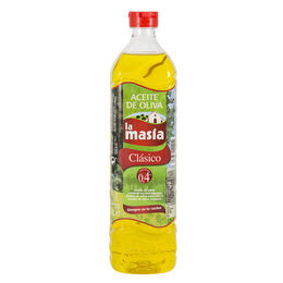 Aceite de oliva 0,4º LA MASIA, botella 1 litro