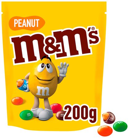 M&m's 220g recubierto de chocolate con leche y rellenos
