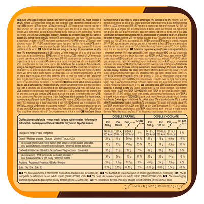 Helado Magnum mini double caramelo y chocolate con leche 6 unidades