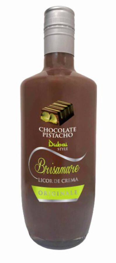 Licor de crema chocolate pistacho Brisamare 70cl Dubai Style
