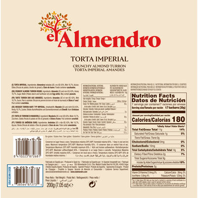 Torta imperial el Almendro 200g