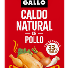 Caldo natural de pollo Gallo 1l