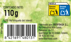 Ambientador en perlas Lanta 110g lima