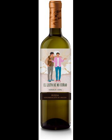 Vino blanco verdejo DO Rueda Listo De Mi Cuñao 75cl