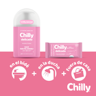 Toallitas &iacute;ntimas desechables Chilly 12 uds delicado f&oacute;rmula suave
