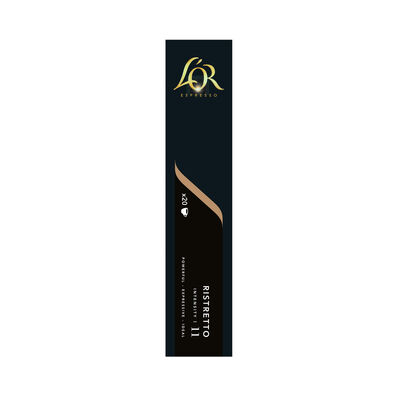 Café expresso intensidad 12 Onyx L´or 20 cápsulas
