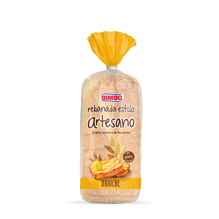 Pan molde Bimbo brioche suave sabor mantequilla 500g