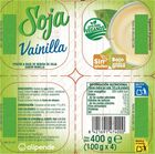 Postre a base de soja Alipende pack 4 vainilla