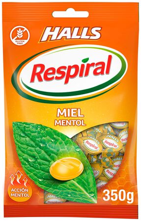 Caramelos Respiral 350g miel